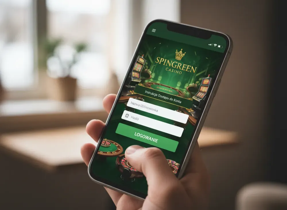 Spingreen casino logowanie poradnik dostępu do konta