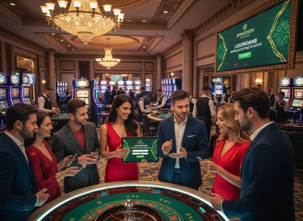 Spingreen casino logowanie poradnik dostępu do konta
